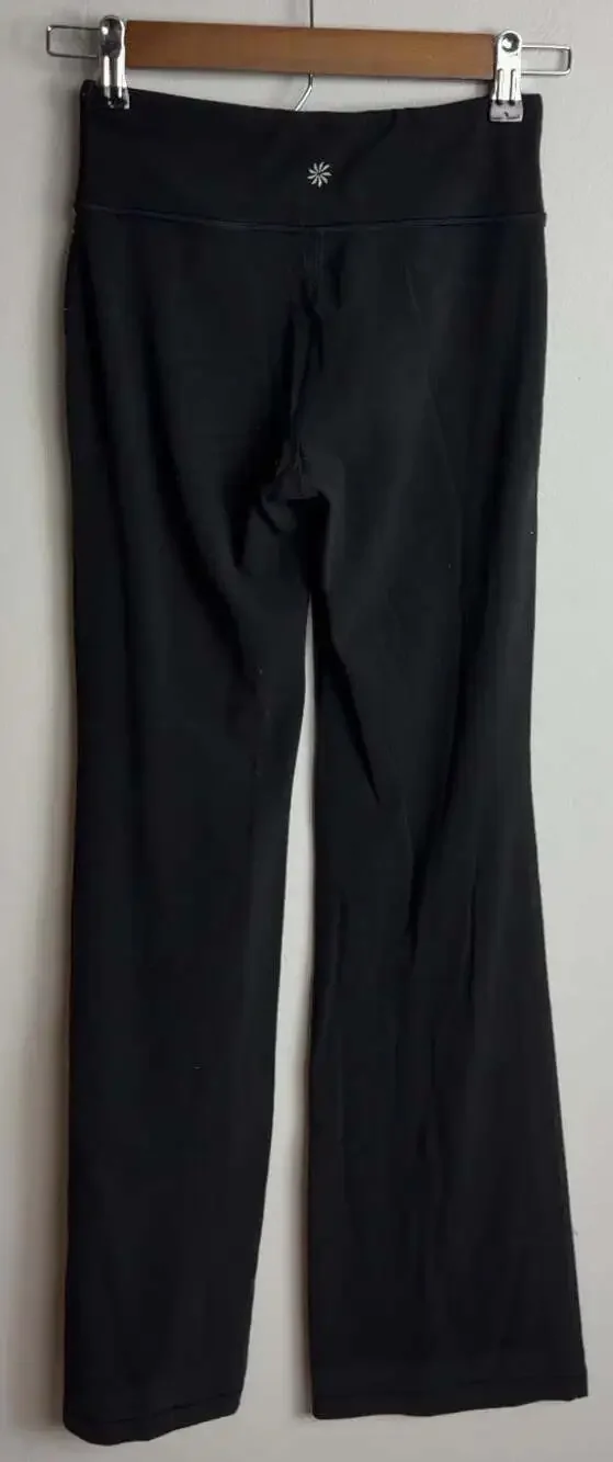 Athleta Girl High Rise Chit Chat Flare Pants Black Size Large 12 Child Kid